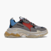 Balenciaga Triple S Grey Red Blue