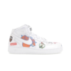 Nike Supreme X NBA X Air Force 1 Mid 07 White