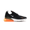Air Max 270 Black White Total Orange