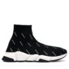 Tenis Balenciaga Speed Trainer 2.0 "All Over Print" White Black
