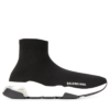 Tenis Balenciaga Speed Trainer 2.0 Black-White Plastic