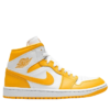 Tenis Jordan 1 MID "White / University Gold"